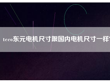 teco東元電機尺寸跟國內(nèi)電機尺寸一樣？